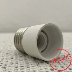 Adaptateur E27 vers E14 blanc