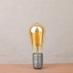 Ampoule ambrée 7,2 W LED forme Edison dimmable