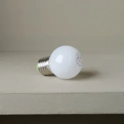 Ampoule colorée pour guirlande extérieur