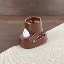 Applique murale en porcelaine avec interrupteur