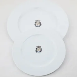 Assiette à dessert blanche Maison Empereur Ø20 cm