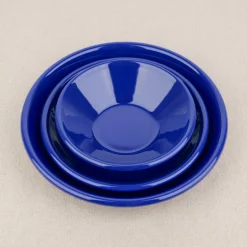 Assiette à dessert émaillée Ø21 cm