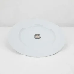 Assiette en porcelaine blanche Maison Empereur Ø27 cm