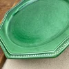 Assiette plate Louis XVI Perlé Pichon