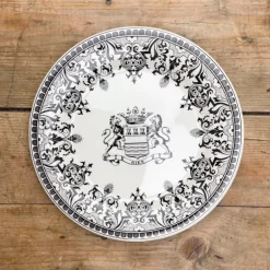 6 assiettes plates dépareillées vertes - Gien