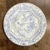 4 assiettes plates Oiseau Bleu - Gien