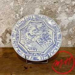 4 assiettes plates Oiseau Bleu - Gien