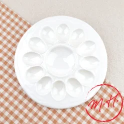Assiette à œufs Mimosa