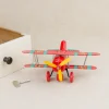 Avion biplan mécanique