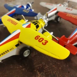 Avion à rétro-friction