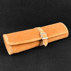 Backgammon de voyage en cuir