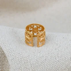 Bague Filigrane doré