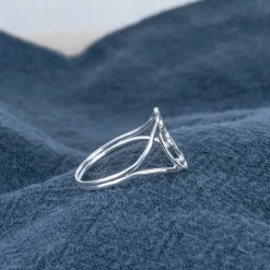 Bague fine Croix de Camargue argent