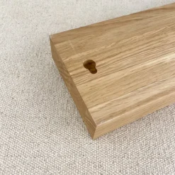 Barre couteaux aimantée en chêne 48cm