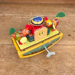 Bascule avec poules mécanique
