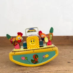 Bascule avec poules mécanique