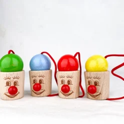 Bilboquet tête en bois