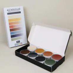 Boite d'aquarelles "Terre de Provence"