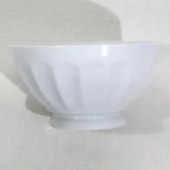 Bol géant en porcelaine blanche Ø18,5 cm
