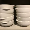 Bol à oreilles en grès naturel