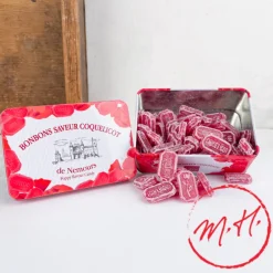 Bonbons Coquelicots de Nemours – Boîte 160 g