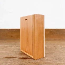 Boîte en bois pour jeu de cartes