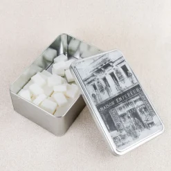 Boîte à sucre en métal Maison Empereur