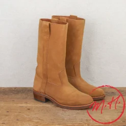 Bottes Camarguaises en daim