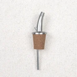 Bouchon verseur en inox et liège