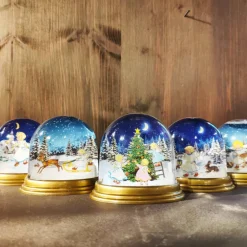 Boule à neige anges de noël