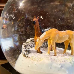 Boule à neige Chevaux