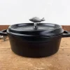 Boutons de cocotte animaux en fonte d'inox