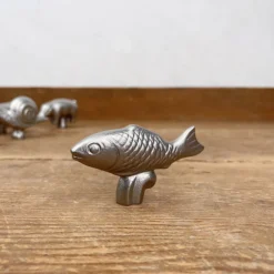 Boutons de cocotte animaux en fonte d'inox