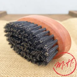 Brosse à barbe bois d'olivier poils sanglier