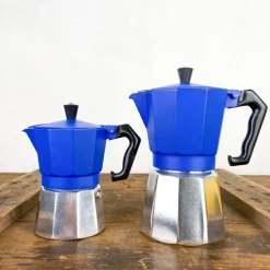 Cafetière italienne colorée