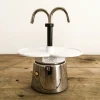 Cafetière italienne percolateur double
