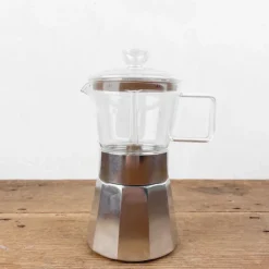 Cafetière italienne verre 9 tasses