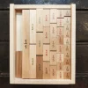 Calculatrice fractionnaire en bois