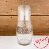 Carafe de chevet verre ciselé