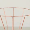 Carcasse abat-jour tambour cuivre