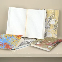 Carnet A5 en papier marbré