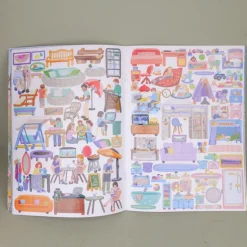 Carnet d'autocollants 