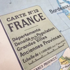 Carte de France années 20