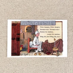 Carte postale Comptine