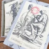 Cartes des métiers de rue d'autrefois