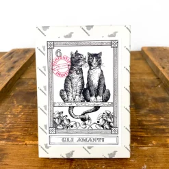 Cartes de tarot chat