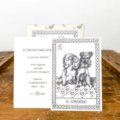 Cartes de tarot chien