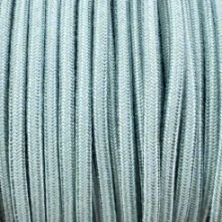 Câble luminaire rond bleu clair