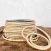 Câble luminaire rond jute