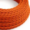 Câble luminaire torsadé Orange